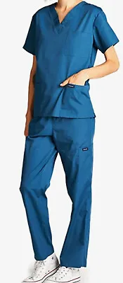 Dagacci Scrubs Top And Bottom Pants Set Size XS Medical Uniform • $11.33