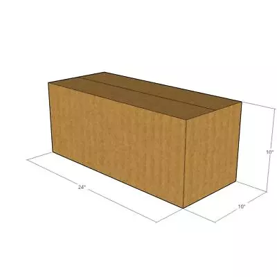 24x10x10 New Corrugated Boxes For Moving Or Shipping Needs 32 ECT • $26.95