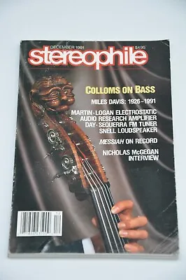 $7.99 • Buy Stereophile Magazine Volume 14 No 12 December 1991