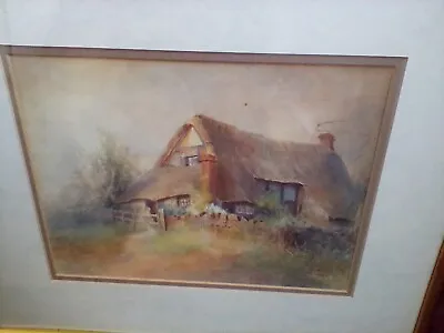 2 Lovely Edwardian Water Colour Paintings By T B Fowler • £30