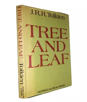 1971 Tree And Leaf By J. R. R. Tolkien - Unwin Hb Dj  • £29.99