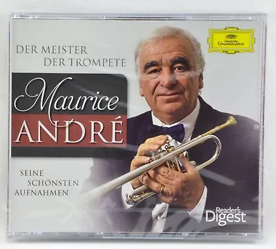 MAURICE ANDRE - Der Meister Der Trompete - DG Readers Digest 3 CD Box 2012 • £6.96