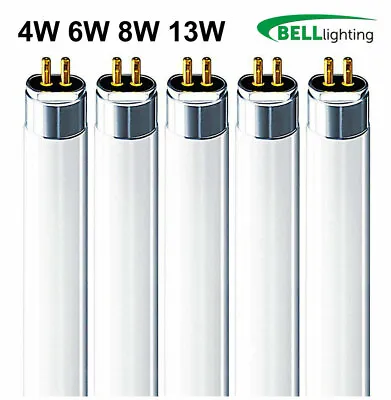 £11.49 • Buy BELL T5 Fluorescent Tubes Strip Light Bulbs 4W 6W 8W 13W - Cool / Standard White