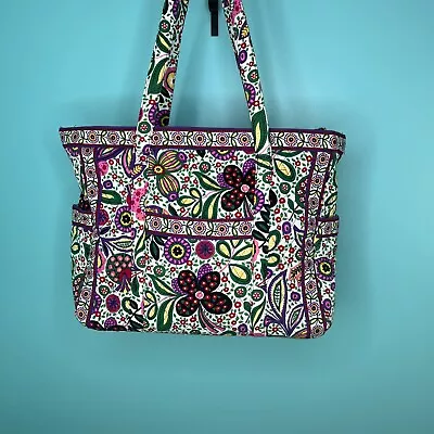 Vera Bradley Get Carried Away Extra Large Tote Viva La Vera Pattern  NWT • $59.95