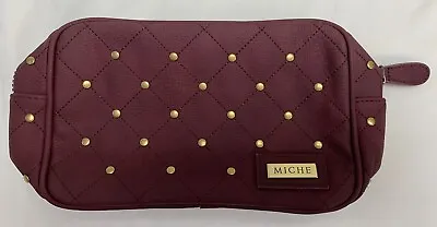 Miche Lincoln Luxe Makeup Bag Maroon NOS • $15