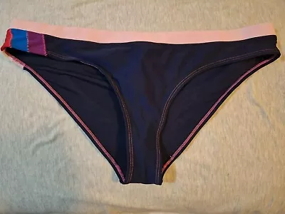 NWT Sundry Anthropologie Colorblock Bikini Bottom-Size L (34 In Waist) - USD $74 • $25