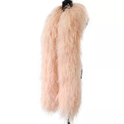 £126.62 • Buy Ply Ostrich Feather Boa Trims Shawl For Dresses Sewing Ribbon Wedding Accessory