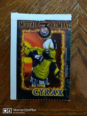 1995 Midway Mortal Kombat 3 Cyrax Collectible Non-Sports Card • $10