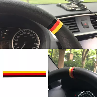 Car Germany German Flag Logo Sticker Strip Decal Badge Car Styling Accessories • $1.30