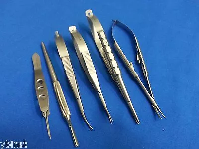 6 Pc O.r Grade Eye Micro Surgery Surgical Ophthalmic Instruments Kit Set • $54.99