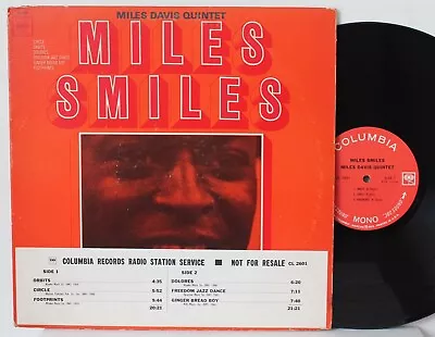 Miles Davis LP “Miles Smiles” ~ Columbia CL 2601 ~ Mono PROMO ~ Herbie Hancock • $85.50