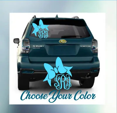  Car Truck  Vinyl Monogram  Decal Personalized Decal Window  Monogram • $3.99