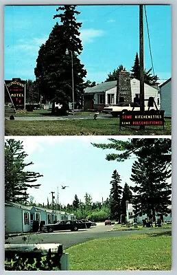 Mackinaw City Michigan MI - The  Sundown Motel - Vintage Postcard - Unposted • $5.94