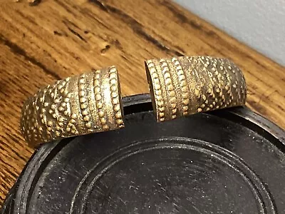 KALEVALA KORU KK Finland  Vintage Bronze Cuff Bracelet Museum Viking Era Unisex • $99