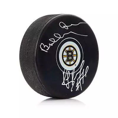 Bobby Orr & Ray Bourque Dual Signed Boston Bruins Puck • $291.43