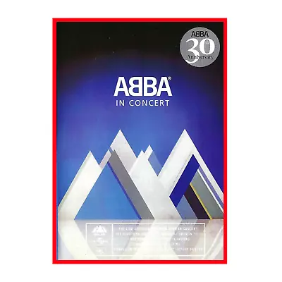 ABBA In Concert (DVD 2004) 30th Anniversary DVD & Booklet PAL All Region Music • $12.95