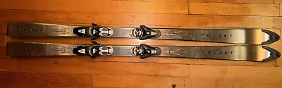 VOLANT Vertex Powerkarve Skis W/Salomon 850 Bindings - 173 Cm (67.5 ) • $100
