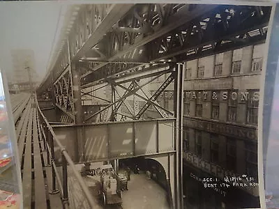 1916 Park Row Mulberry Street Subway Manhattan NYC New York City Photo • $99.99