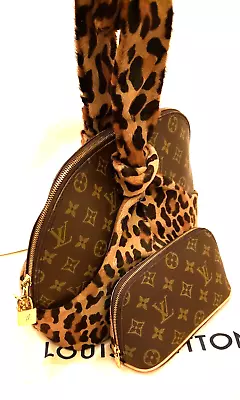 Louis Vuitton Made In France Centenaire Alma Bag Monogram Canvas/Pony Hair • $1299.98