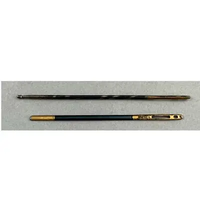 Two Gilt And Blued Steel Bodkins Needles 1 Signed Herold • $49.99