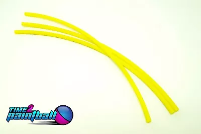 Paintball Marker Gun Macroline Air Hose - 1 Foot Of Macro Line (3 Pack) - Yellow • $9.99
