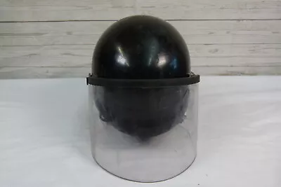 Premier Crown Corp. C-3 Riot Helmet Size L With Neck Guard & Face Shield (#2) • $74.99