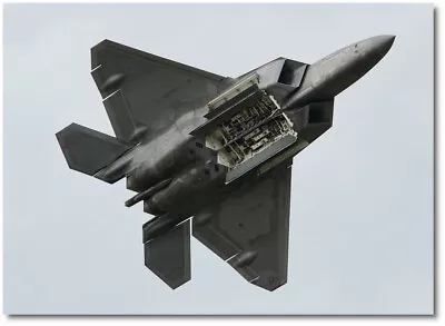 The Belly Of The Beast By Peter Chilelli - Lockheed Martin F-22 - Aviation Art • $110