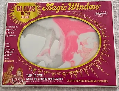 1975 Coral Red #760 Wham-O Magic Window Microdium GLOW-IN-DARK STILL-SEALED !! • $277.77