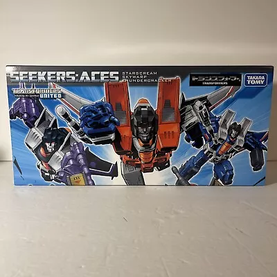 Transformers Takara United Seekers G1 Starscream Skywarp Thundercracker • $200