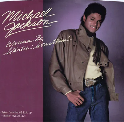 1990S MINT-EXC Michael Jackson Who Is It/WANNA BE STARTIN SOMTHING 77406 45 • $8.49