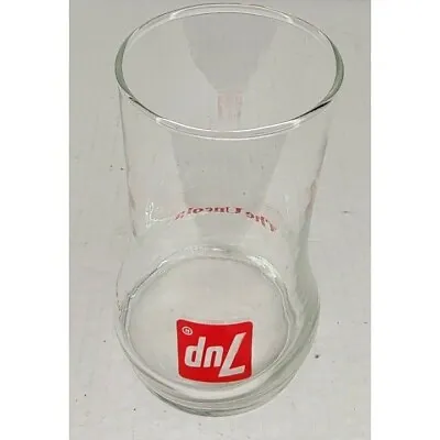 7UP Upside Down Glass - The Uncola - Coca Cola 7-Up 1970s Vintage Glass • $6