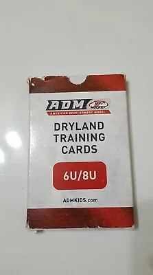 Dryland Training Cards 6U/8U ADM American Development Model NHL Hockey AmKids • $10.99