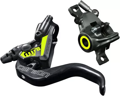 NEW Magura MT8 SL Disc Brake Lever - Front Rear Hydraulic Post Mount Gray/YLW • $287.10