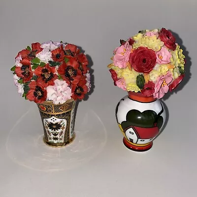 Atlas Editions Imari Moorcroft Inspired Floral Treasures Poppies  Flowers • £20