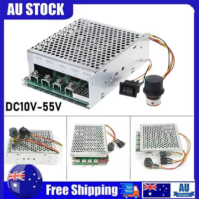 DC10-55V 100A 3000W Motor Speed Controller Max Reversible PWM Switch Control AU • $34.69