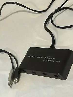 New Mayflash 4 Port Adapter GameCube Controller To Nintendo Switch Wii U & PC • $20