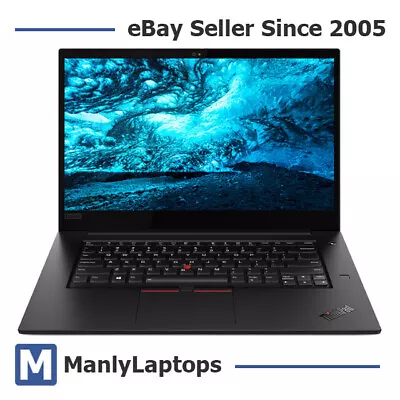 Lenovo ThinkPad X1 Extreme 15  Gaming Laptop I7-8750H 32GB RAM 512GB GTX 1050ti • $1299.99