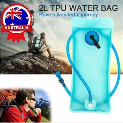 2L Water Backpack Bladder Bag Hydration System Camelbak Pack Hiking Cycling RL • $12.33
