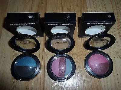 Mac 3 Mineralize Eye Shadow : Fresh & Easy / Pretty & Prim / Heaven & Earth Nib • $36.95