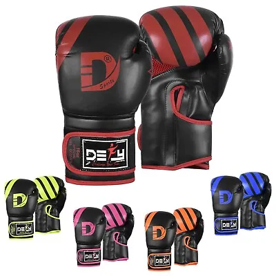 DEFY® Boxing Gloves Muay Thai Kick Boxing MMA Fight Sparring USA Designed Gloves • $17.99