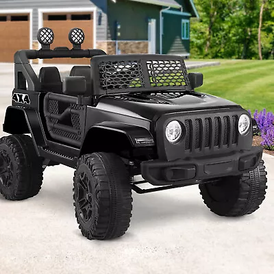 Mazam Kids Ride On Car 12V Electric Jeep Remote Vehicle Toy Cars Gift LED Light • $265.90