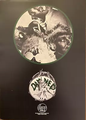 Damned Punk Poster - Disciples Songbook Release 1977 A3 Size Advertising Repro • £4.50