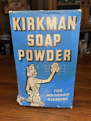 Vintage Kirkman Soap Powder Unopened Box  Rare SEE PICS • $5.99