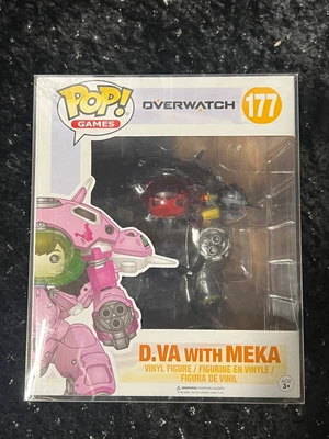 $45 • Buy Overwatch - D.Va With MEKA (Carbon Fibre) 15cm(6 ) Pop! Vinyl Figure #177