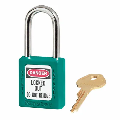 Master Lock 410 Lockout Padlock Teal (ML-410-TEAL) • £22.60