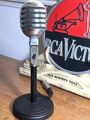 Vintage 1950's Electro Voice 950 Dynamic Microphone Works W/cable & Stand • $155