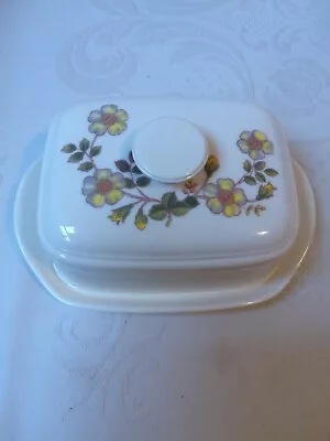 Marks And Spencer Autumn Leaves Melamine Butter Dish • £4