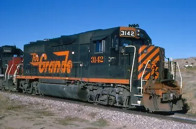 Original Kodachrome 35 Mm Color Slide - Locomotive DRGW GP40 #3142 • $1.99