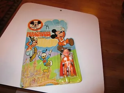 DISNEY  Mickey Mouse Club     Parachutist   (mickey)      PLASTIC FIGURE TOY • $38