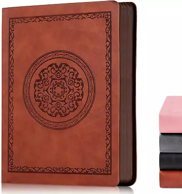 Leather Vintage Journal Notebook 300 Pages Softcover Leather Journal Notebook • $19.95